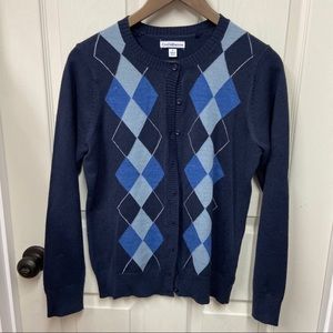 Argyle Cardigan